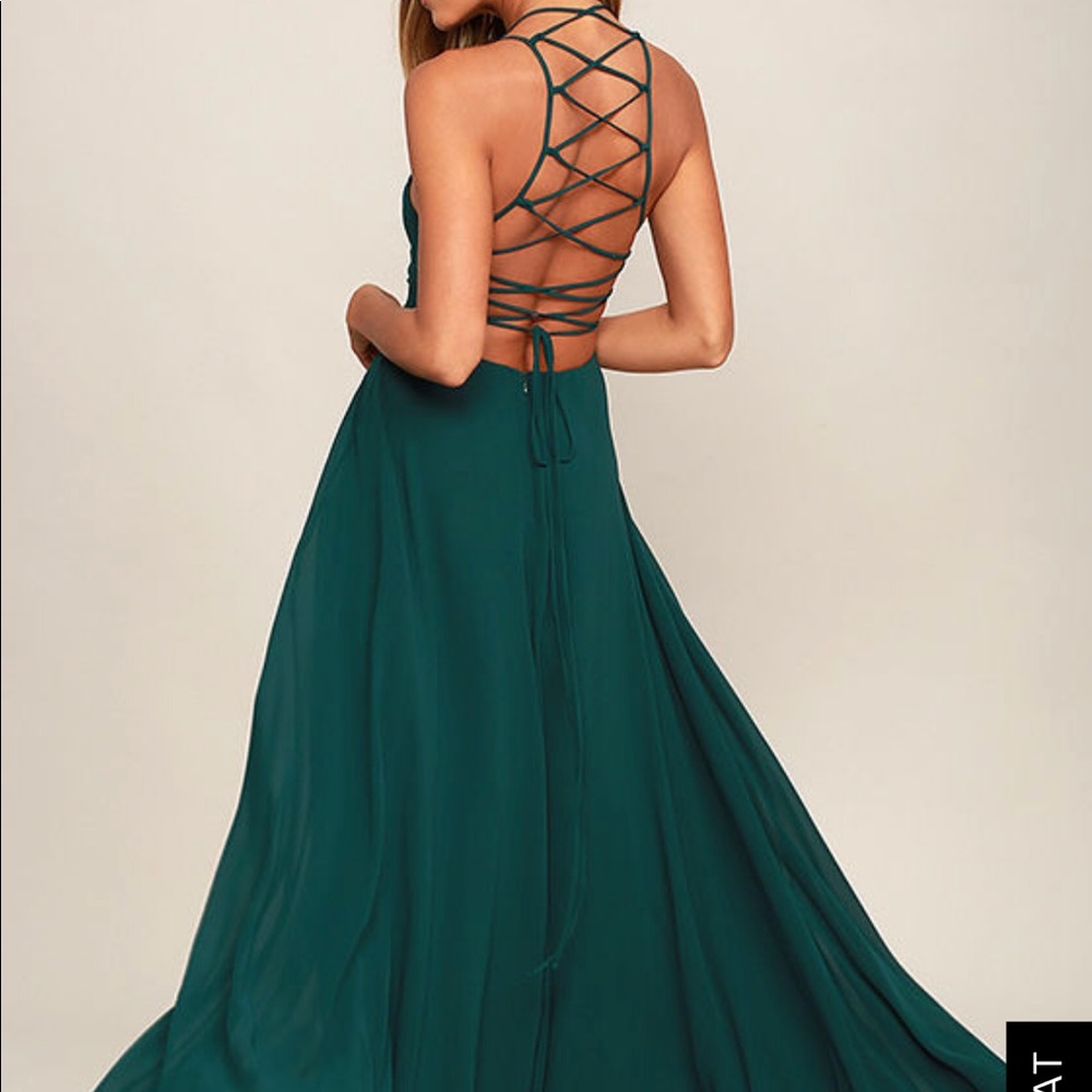 Sold** Lulu’s strappy to be here dress